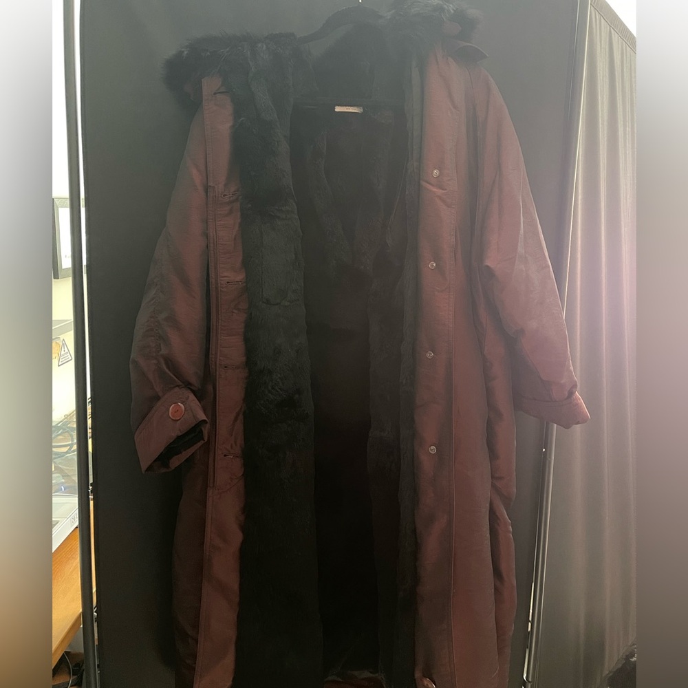 Henri Bendel Womens Jacket Red